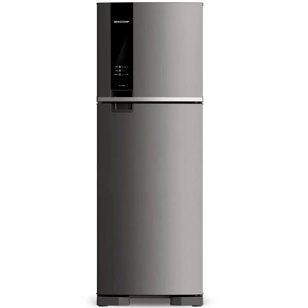 Geladeira Brastemp Frost Free Duplex 375 Litros Cor Inox Com Espao Adapt - Brm45jk